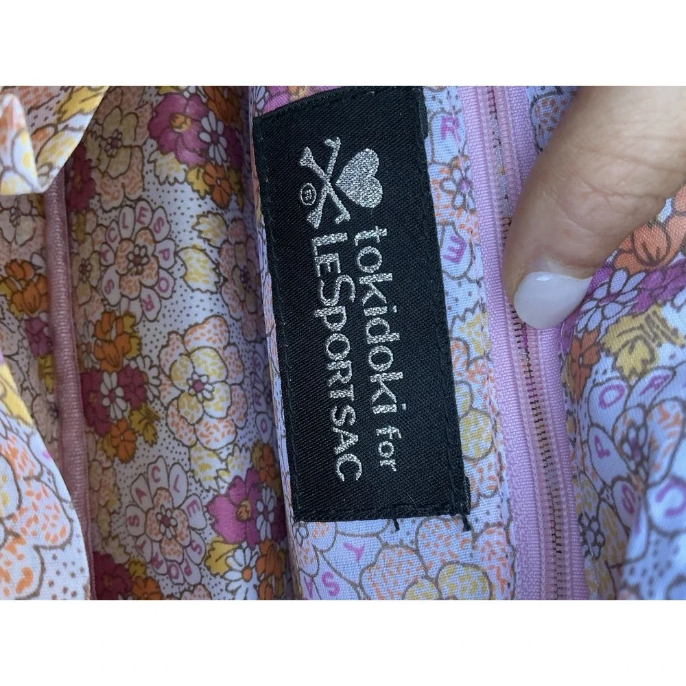Lesportsac Tokidoki With Pink Jungle Animal‎ Elephant Giraffe Classic Hobo Bag